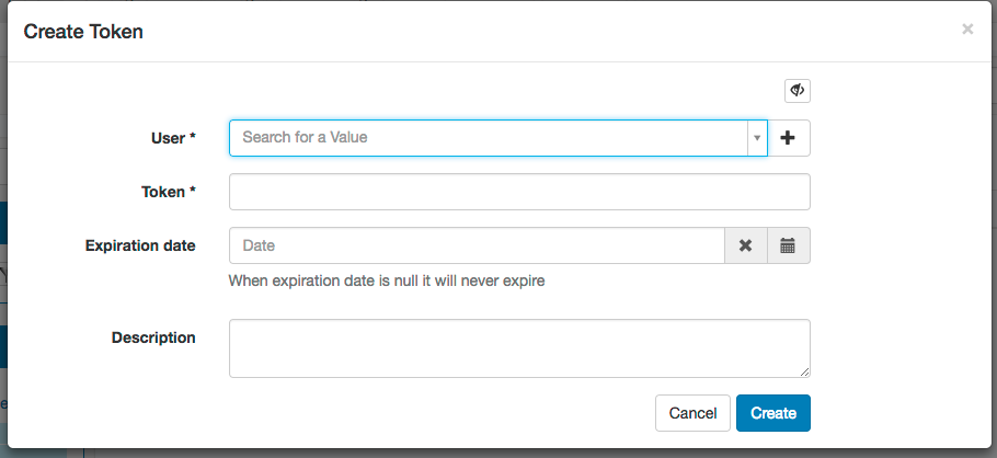 Token creation Token creation